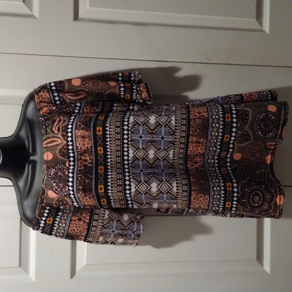 WinWin Tops - WINWIN TRIBAL TUNIC TOP SZ S-M